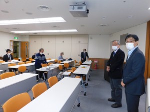 支部例会　熊本城の復興状況視察 報告会